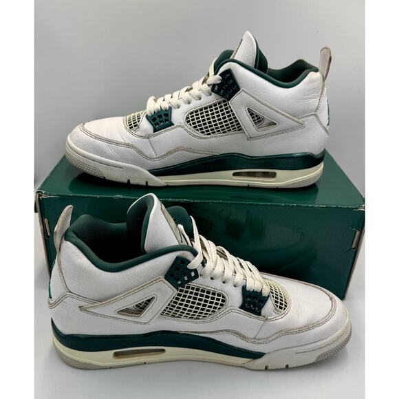 Air Jordan 4 Retro Oxidized Green - FQ8138-103  Sz 10.5 # 436 main image 7
